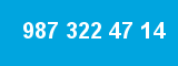 987 322 47 14 987 322 47 14